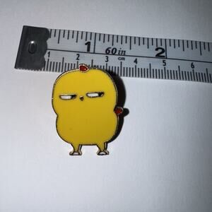 Happy Yellow Chick Pin Brooch